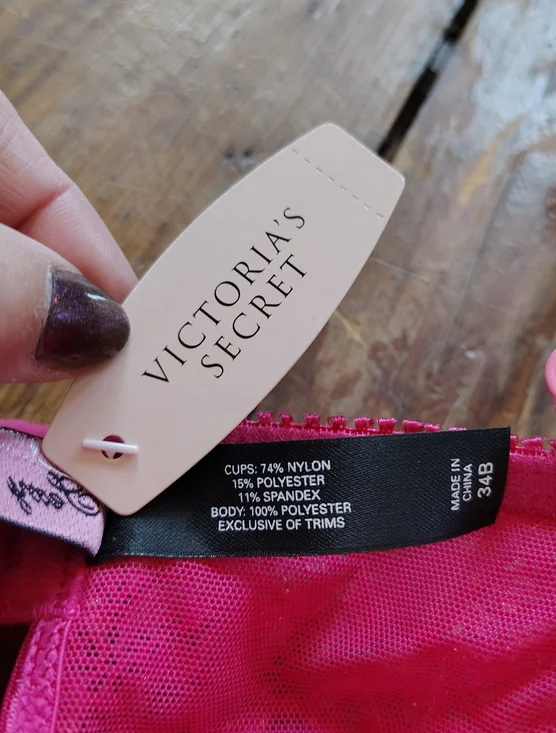 Victorias Secret Cami Lingerie Top Lace Y2K Whimsy Fairy Fairycore 34B Small NWT - Picture 4 of 9